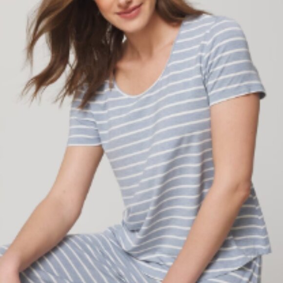 NWT Soma COOL NIGHTS Short Sleeve Pj Set - Picture 3 of 6